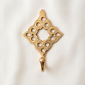 Moroccan Brass Wall Hook – Handcrafted Decorative Coat & Towel Hanger