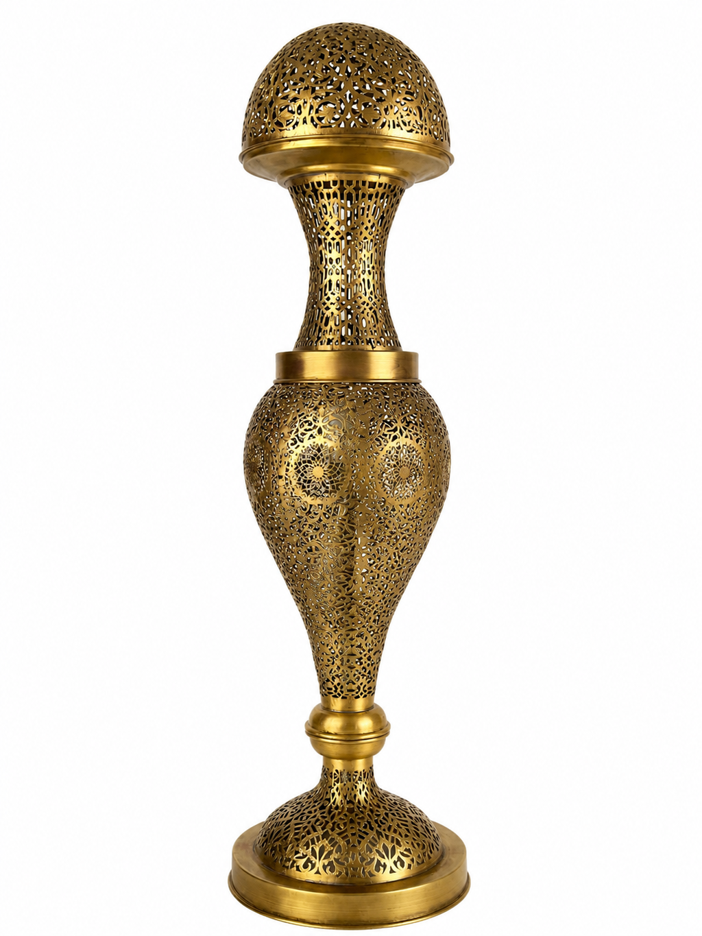 Moroccan Brass Floor Lamp