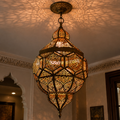 Moroccan Brass Lantern – Handmade Traditional Moroccan Lamp