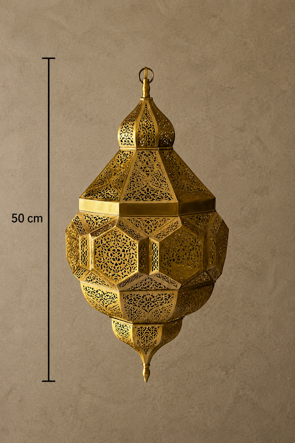 Moroccan Brass Lantern – Handmade Traditional Moroccan Lamp