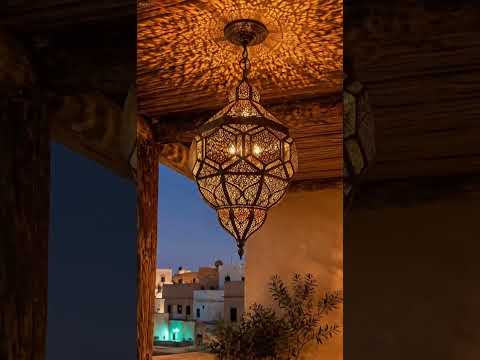 Moroccan Brass Lantern – Handmade Traditional Moroccan Lamp